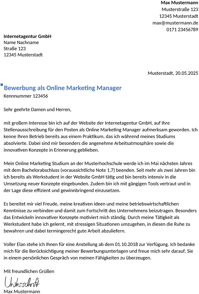 bewerbung-online-marketing-berufseinstieg