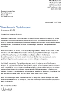 bewerbung-physiotherapeut-mit-erfahrung
