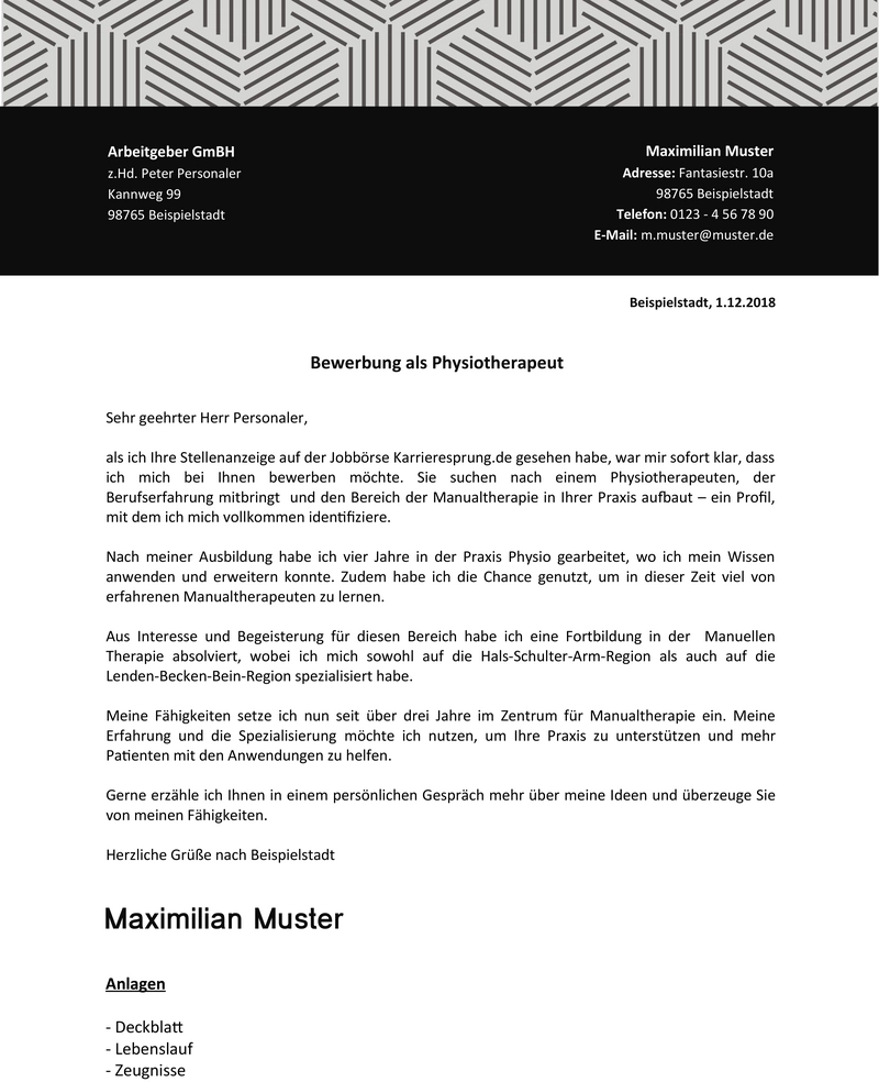 bewerbung-physiotherapeut-word