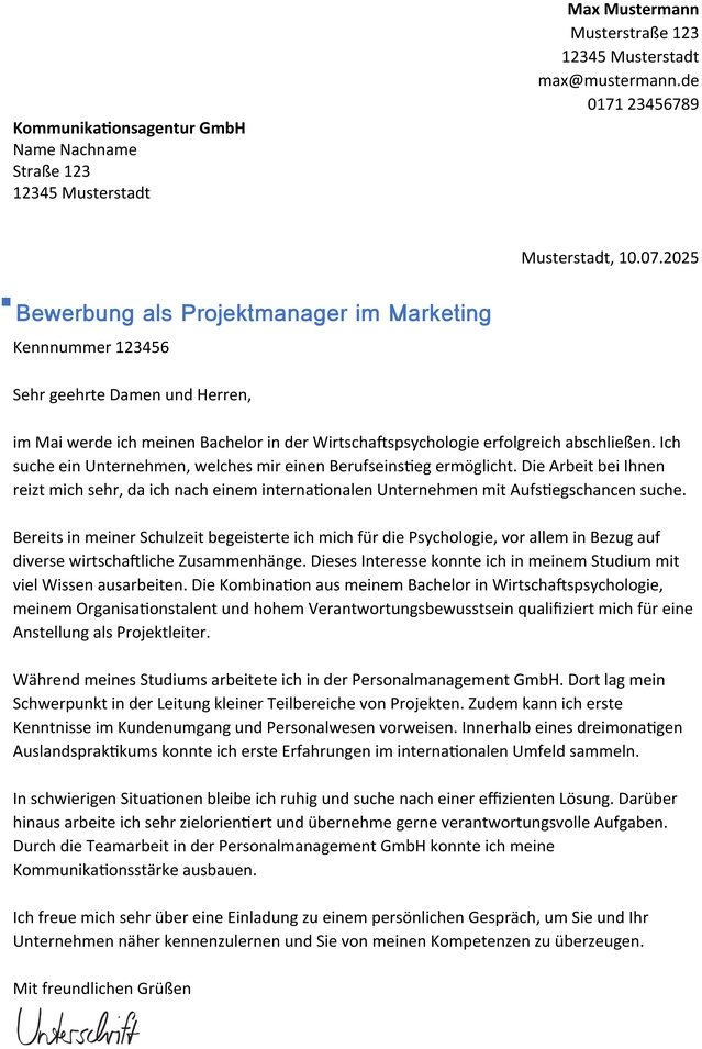 bewerbung-projektmanager-marketing-berufseinstieg
