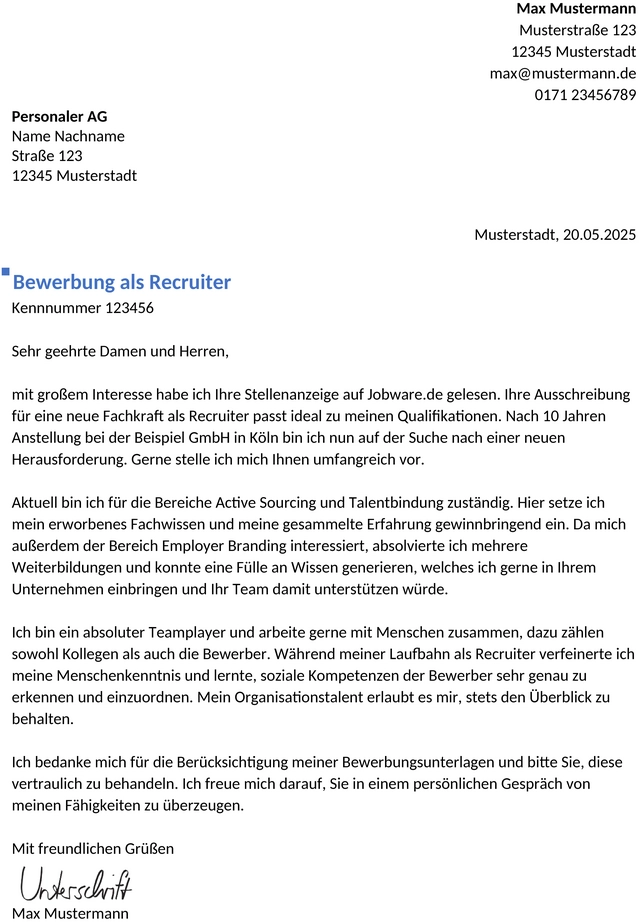 bewerbung-recruiter-berufserfahren