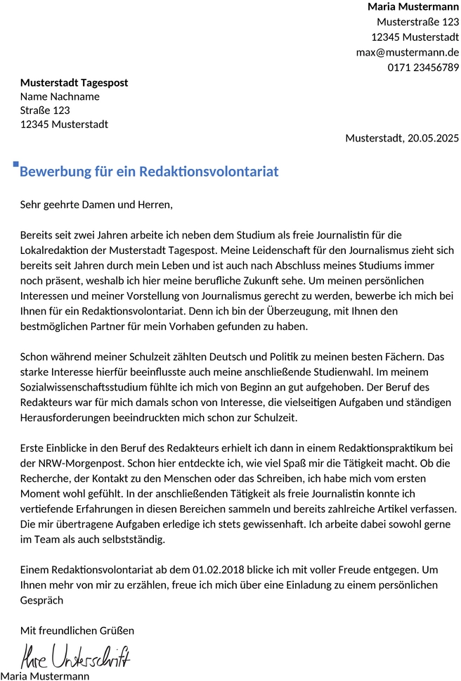 bewerbung-redakteurin-volontariat