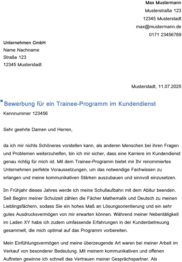 bewerbung-trainee-programm-kundenservice-2025