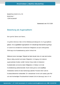 bewerbung-vorlage-augenoptikerin