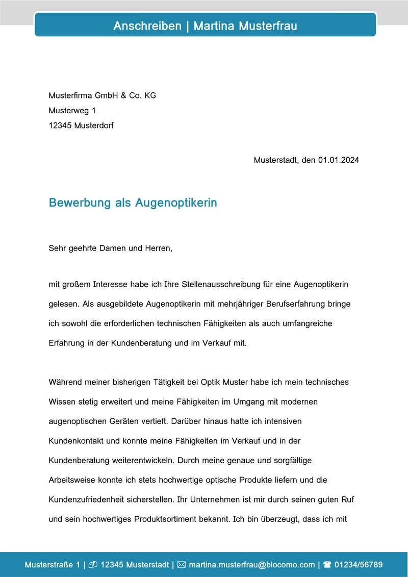 bewerbung-vorlage-augenoptikerin