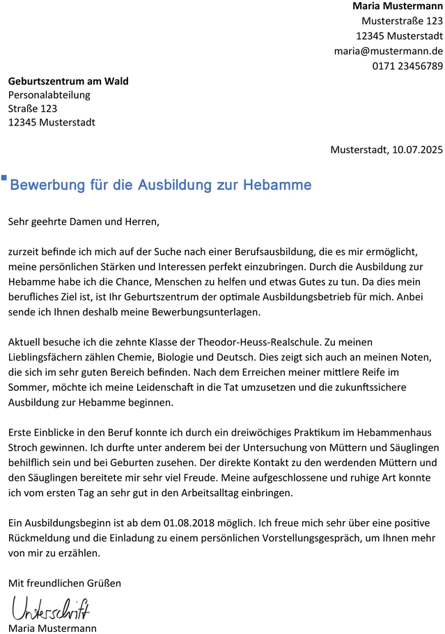 bewerbung-vorlage-ausbildung-hebamme-gesundheit-familie-beruf