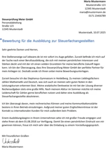 bewerbung-vorlage-ausbildung-steuerfachangestellter