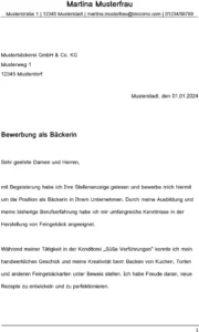 bewerbung-vorlage-baeckerin