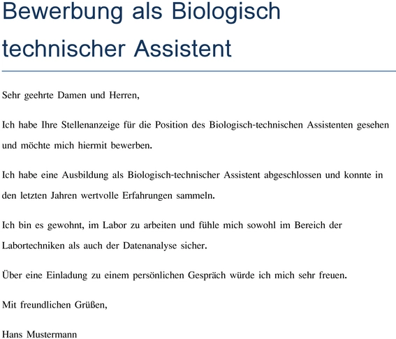 bewerbung-vorlage-biologisch-technischer-assistent