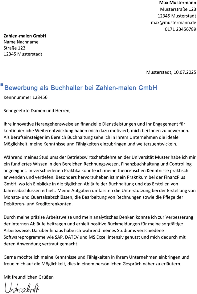 bewerbung-vorlage-buchhalter-berufseinstieg