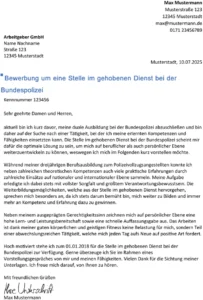 bewerbung-vorlage-bundespolizei-gehobener-dienst