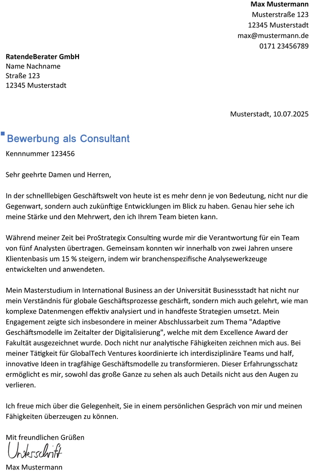 bewerbung-vorlage-consultant-berufserfahren