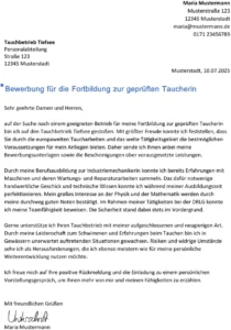 bewerbung-vorlage-fortbildung-gepruefte-taucherin