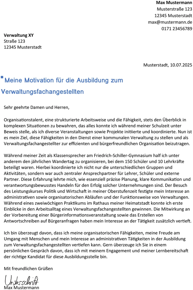 bewerbung-vorlage-fuer-ausbildung-verwaltungsfachangestellten