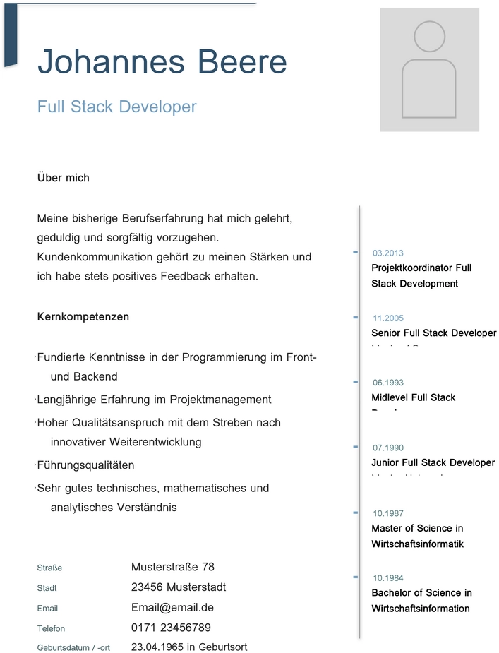 bewerbung-vorlage-full-stack-developer-muster-vorlage