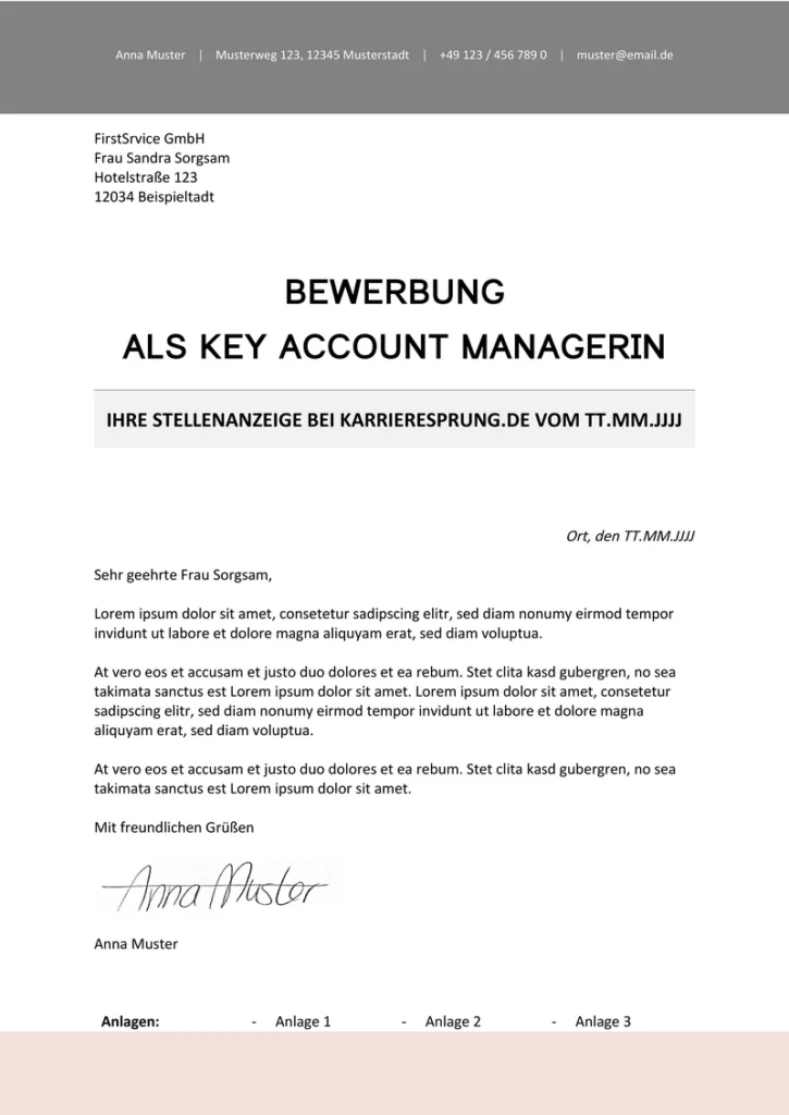 bewerbung-vorlage-key-account-managerin