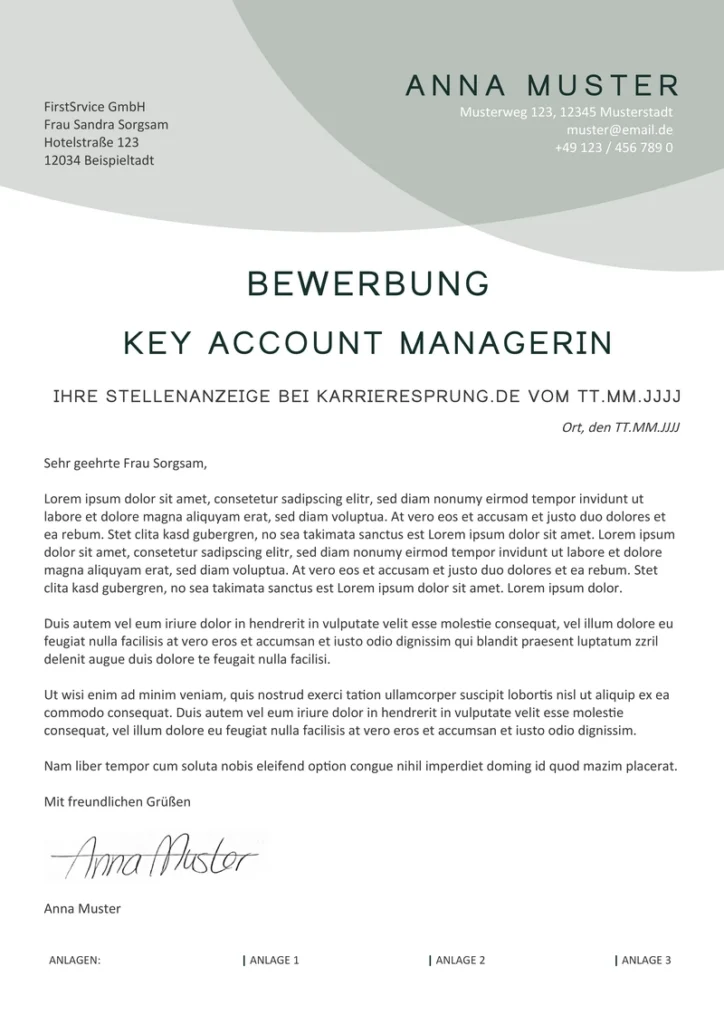 bewerbung-vorlage-key-account-managerin