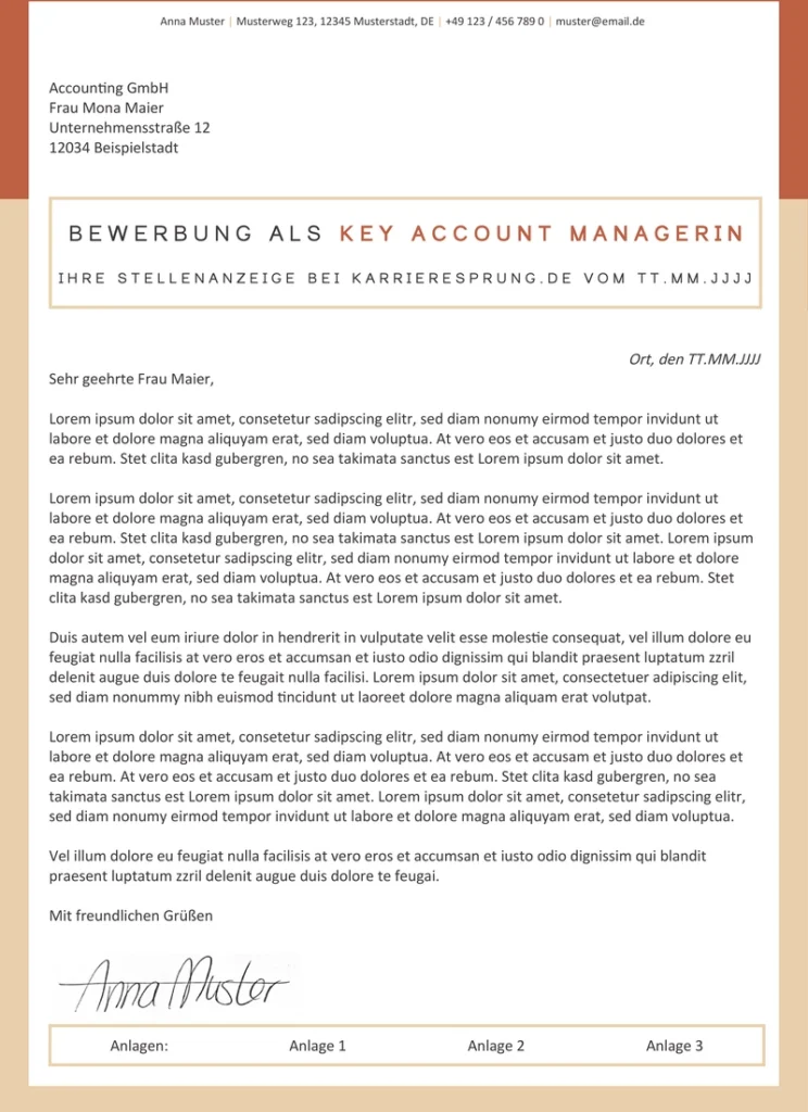bewerbung-vorlage-key-account-managerin