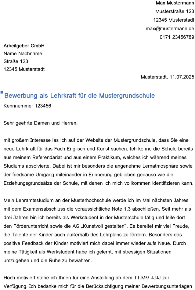 bewerbung-vorlage-lehrkraft-grundschule