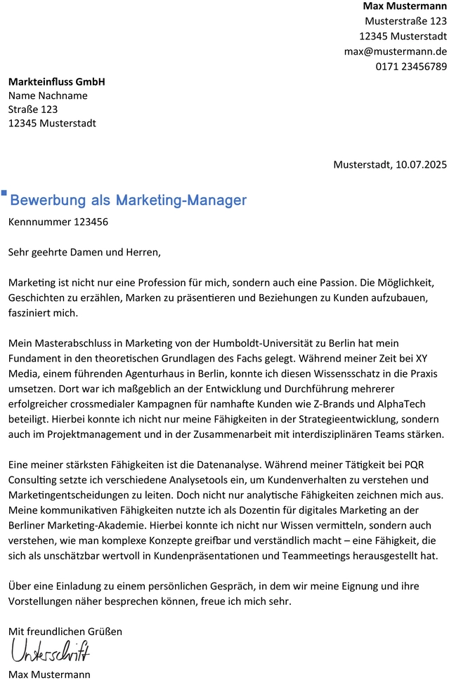 bewerbung-vorlage-marketing-manager-berufserfahren