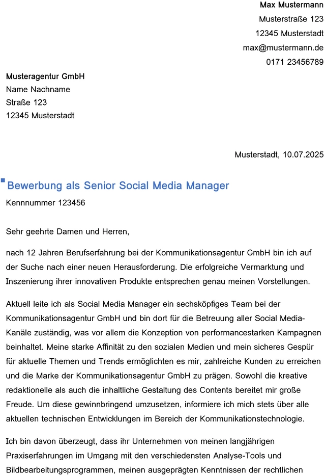 bewerbung-vorlage-senior-social-media-manager
