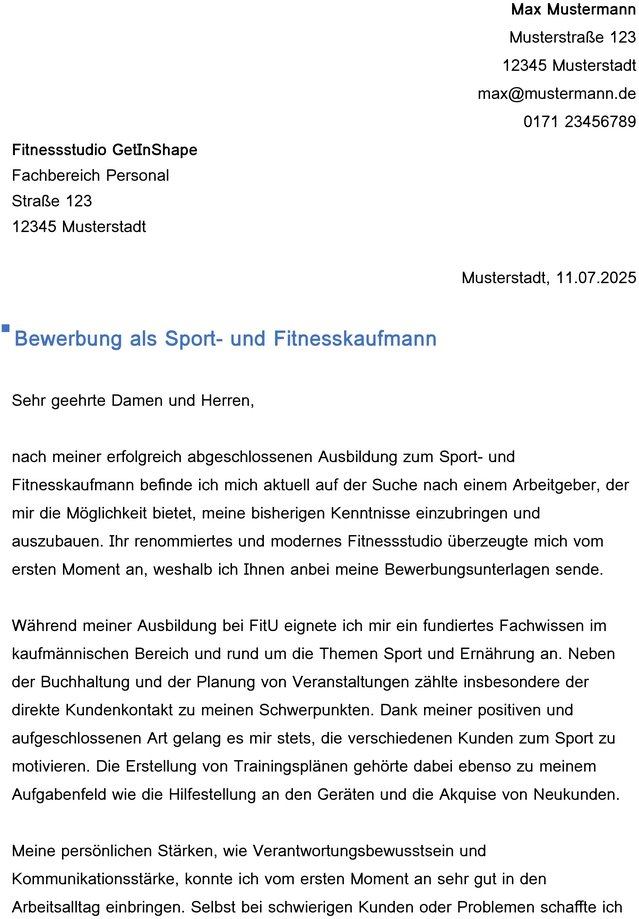bewerbung-vorlage-sport-und-fitnesskaufmann