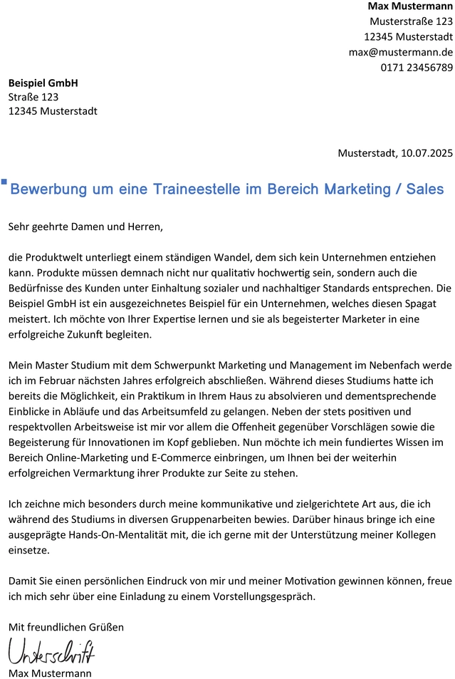 bewerbung-vorlage-trainee-marketing-sales