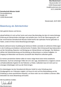 bewerbung-zahntechniker-berufseinstieg