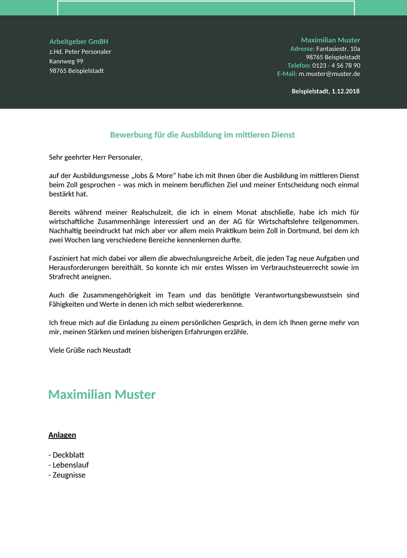 bewerbung-zoll-anschreiben-vorlage