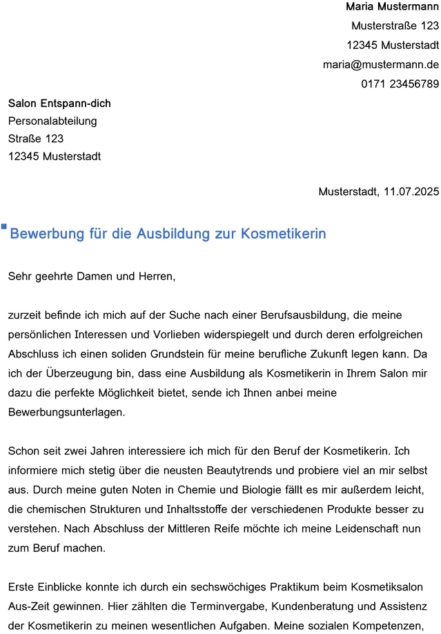 bewerbung-zur-kosmetikerin-word-vorlage