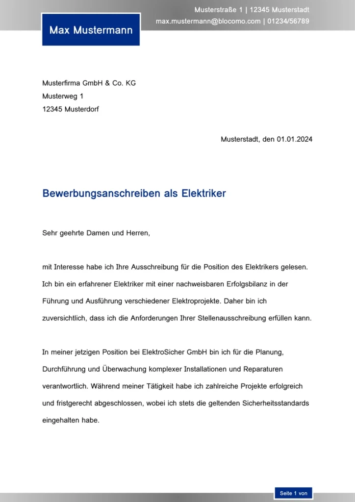 bewerbungsanschreiben-als-elektriker-muster-vorlage
