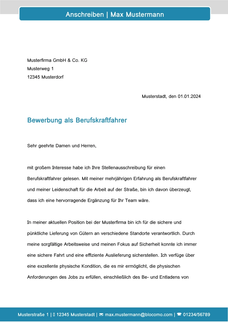 bewerbungsanschreiben-berufskraftfahrer-anpassen