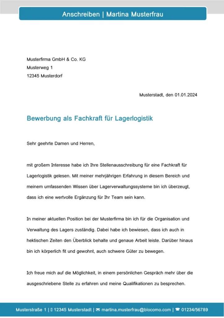 bewerbungsanschreiben-fachkraft-lagerlogistik