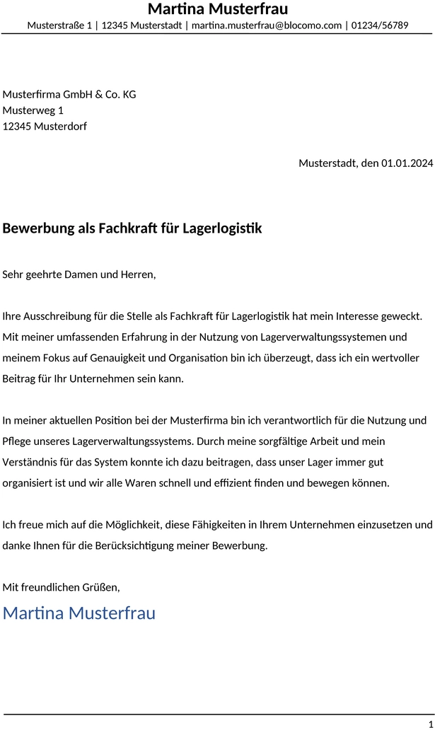 bewerbungsanschreiben-fachkraft-lagerlogistik