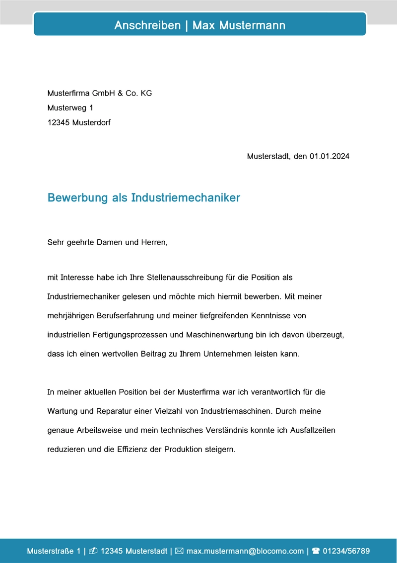 bewerbungsanschreiben-industriemechaniker-als-industriemechaniker