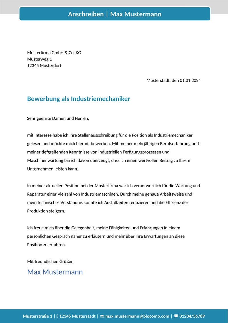 bewerbungsanschreiben-industriemechaniker-industriemechanikerin