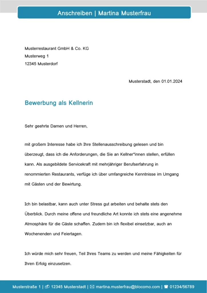bewerbungsanschreiben-kellnerin-gastronomie-vorlage