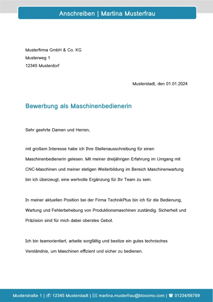 bewerbungsanschreiben-maschinenbedienerin