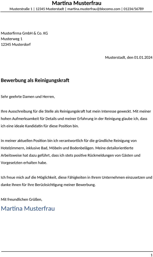 bewerbungsanschreiben-reinigungskraft