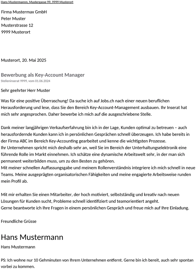 bewerbungsbrief-vorlage