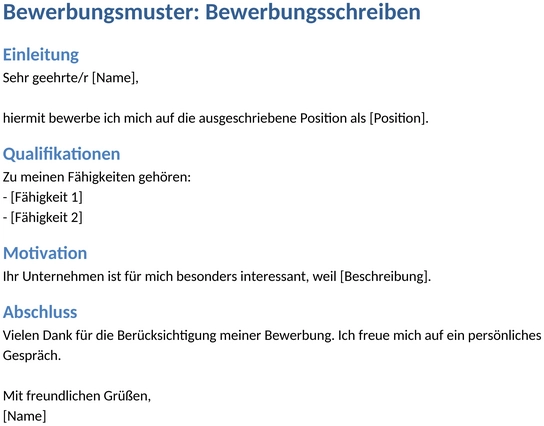 bewerbungsmuster-bewerbungsschreiben