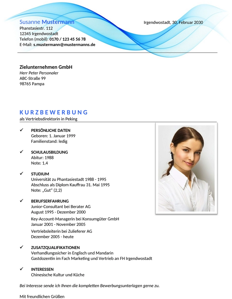 bewerbungsmuster-kurzbewerbung-vorlage