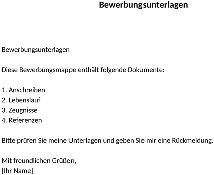 bewerbungsunterlagen-vorlage