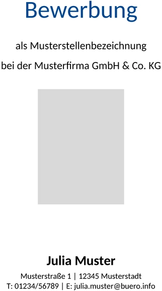 bewerbungsvorlage-ausbildung