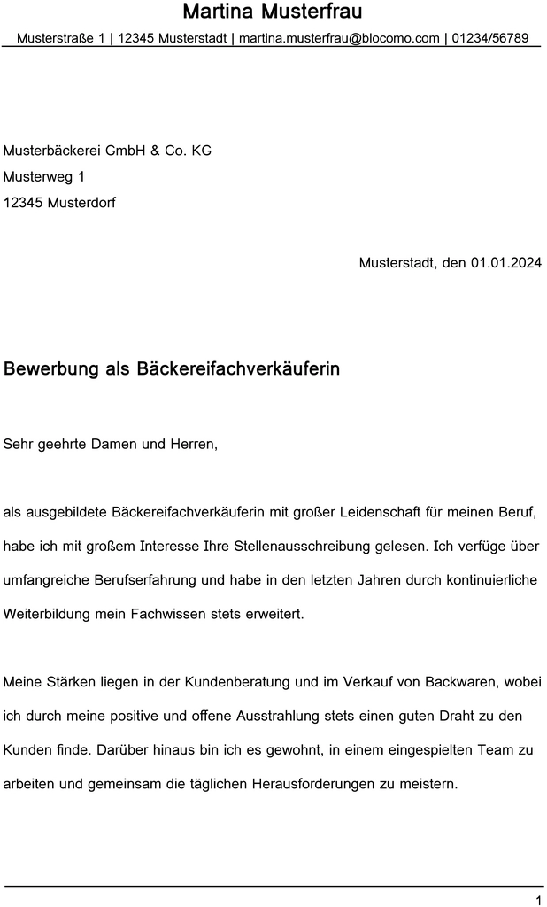 bewerbungsvorlage-baeckereifachverkaeuferin