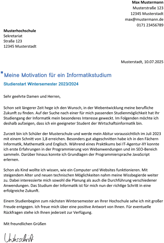bewerbungsvorlage-bewerbungsschreiben-informatikstudium
