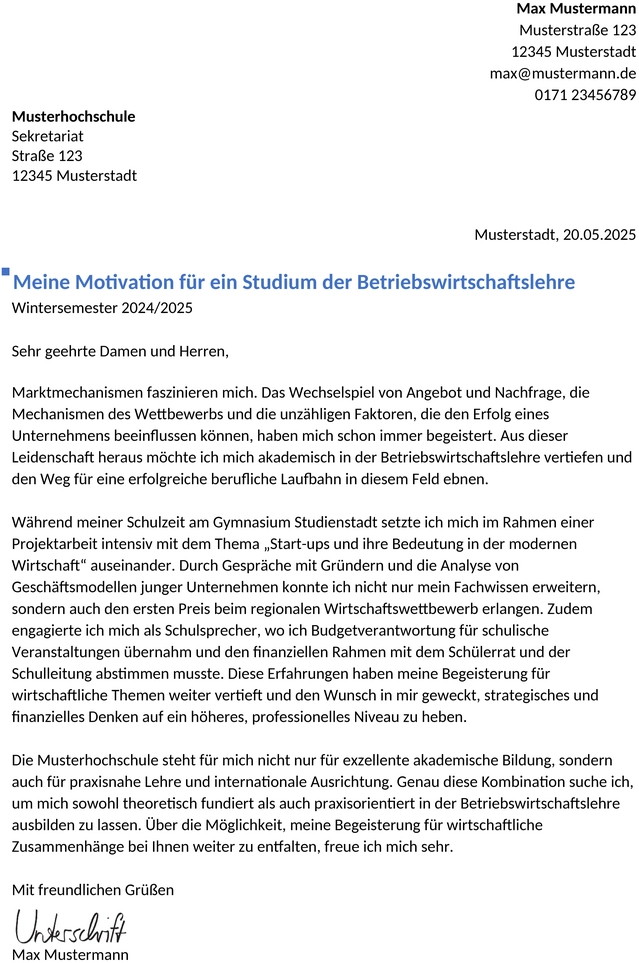 bewerbungsvorlage-consultant-studium