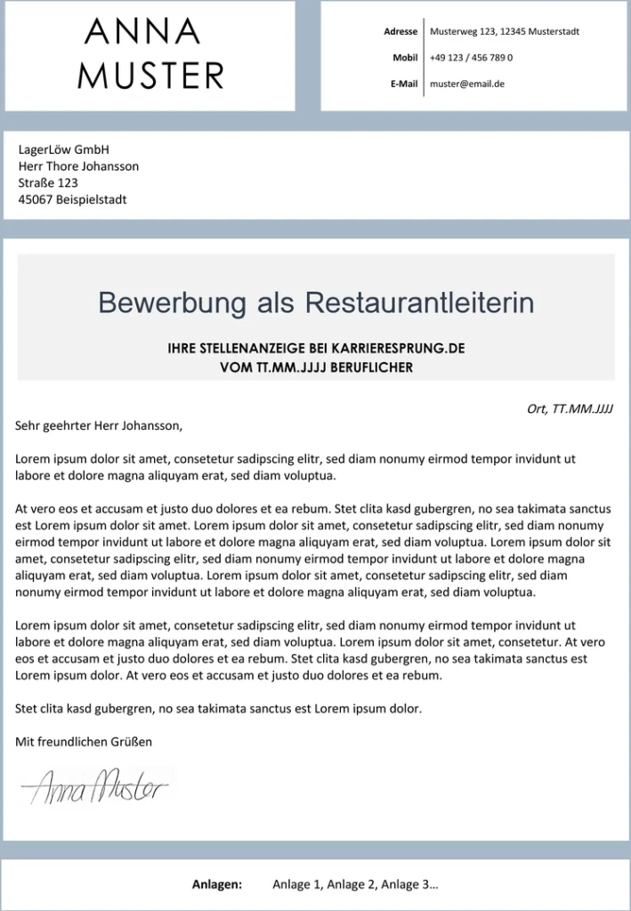 bewerbungsvorlage-fuer-restaurantleiterin