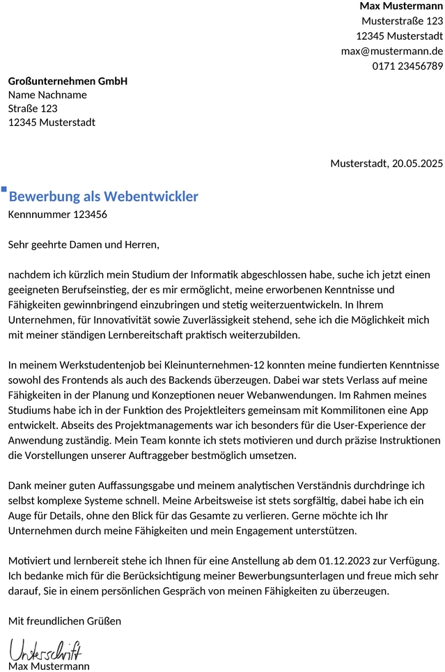 bewerbungsvorlage-junior-web-developer-berufseinstieg