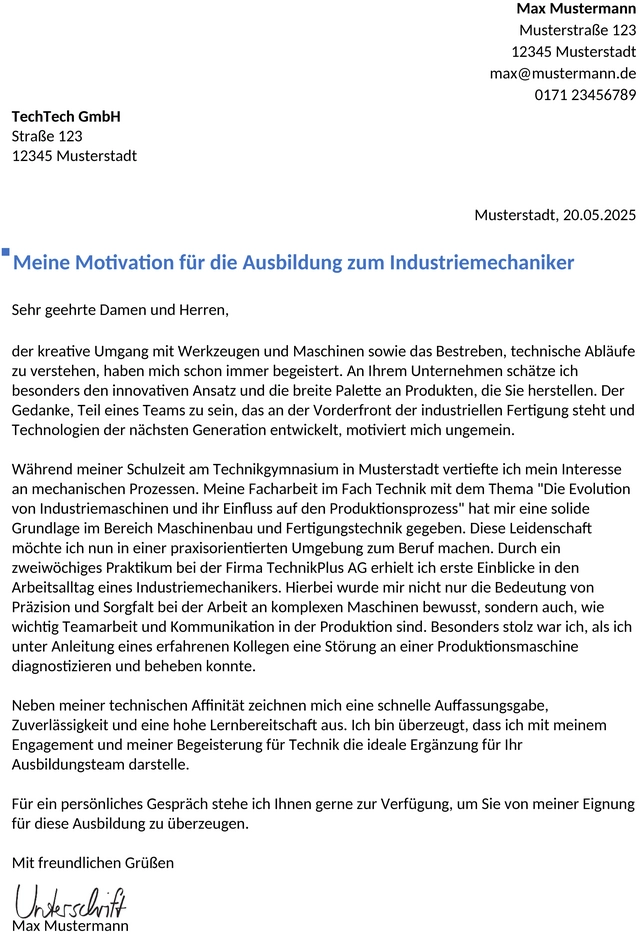 bewerbungsvorlage-produktionsmitarbeiter-ausbildung